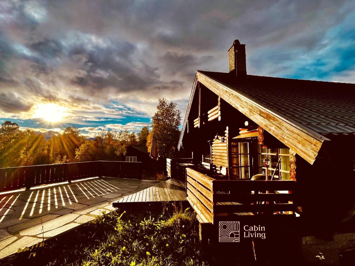 Cozy Cottage In Central Beitostolen With Sauna Bagian luar foto